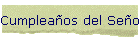 Cumpleaos del Seor