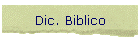 Dic. Biblico