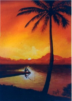 Amanecer Pescando